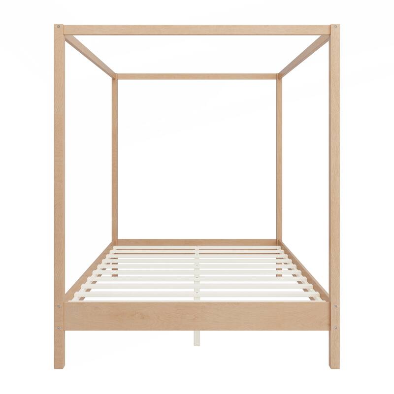 Sturdy and Stylish Queen Size Canopy Bed for Dreamy Bedrooms