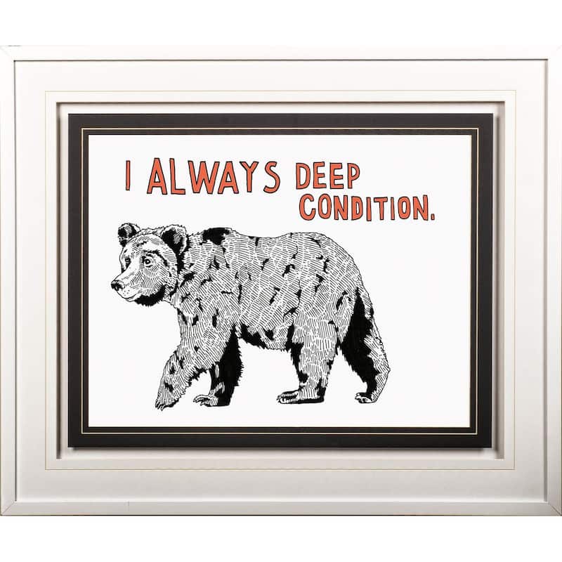 Bear Framed Art Print
