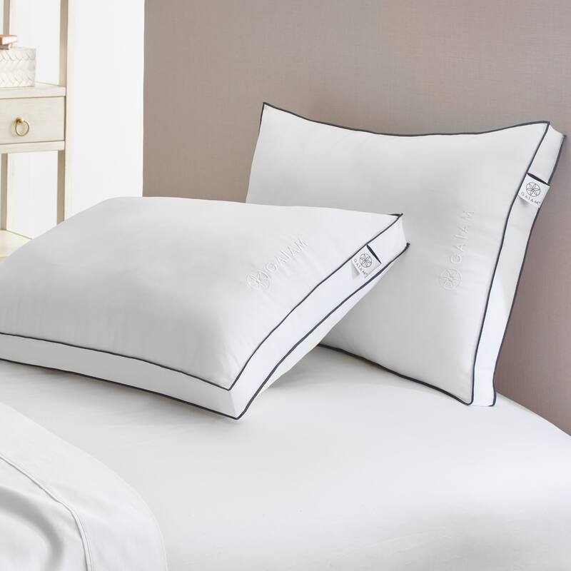 Gaiam® Relax Cotton Gel Down Alternative Pillow Twin Pack