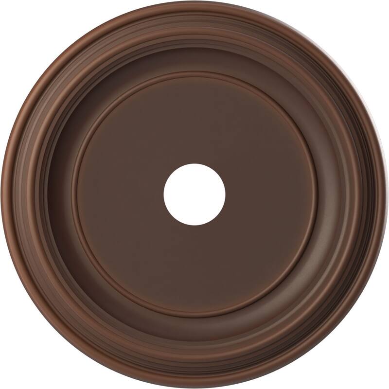 3 1/2" Inside Diameter - Traditional Thermoformed PVC Ceiling Medallion