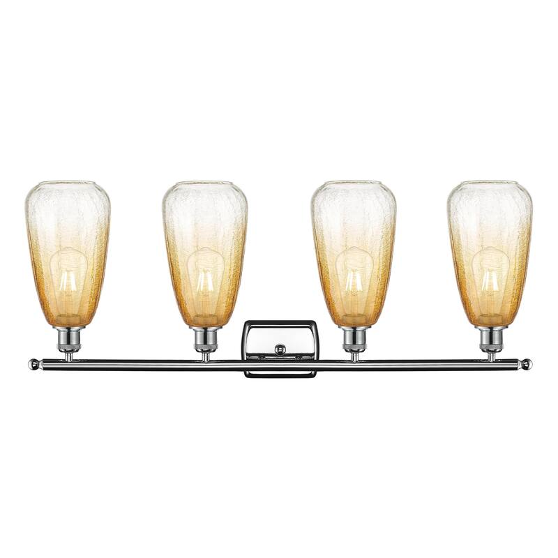 Innovations Lighting Endless Possibilities Ballston - Brookhaven Almond - 4 Light 36" Bath Vanity Light