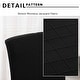 preview thumbnail 11 of 19, Enova Home Rhombus Jacquard Stretchy Universal Dining Chair Slipcovers - N/A