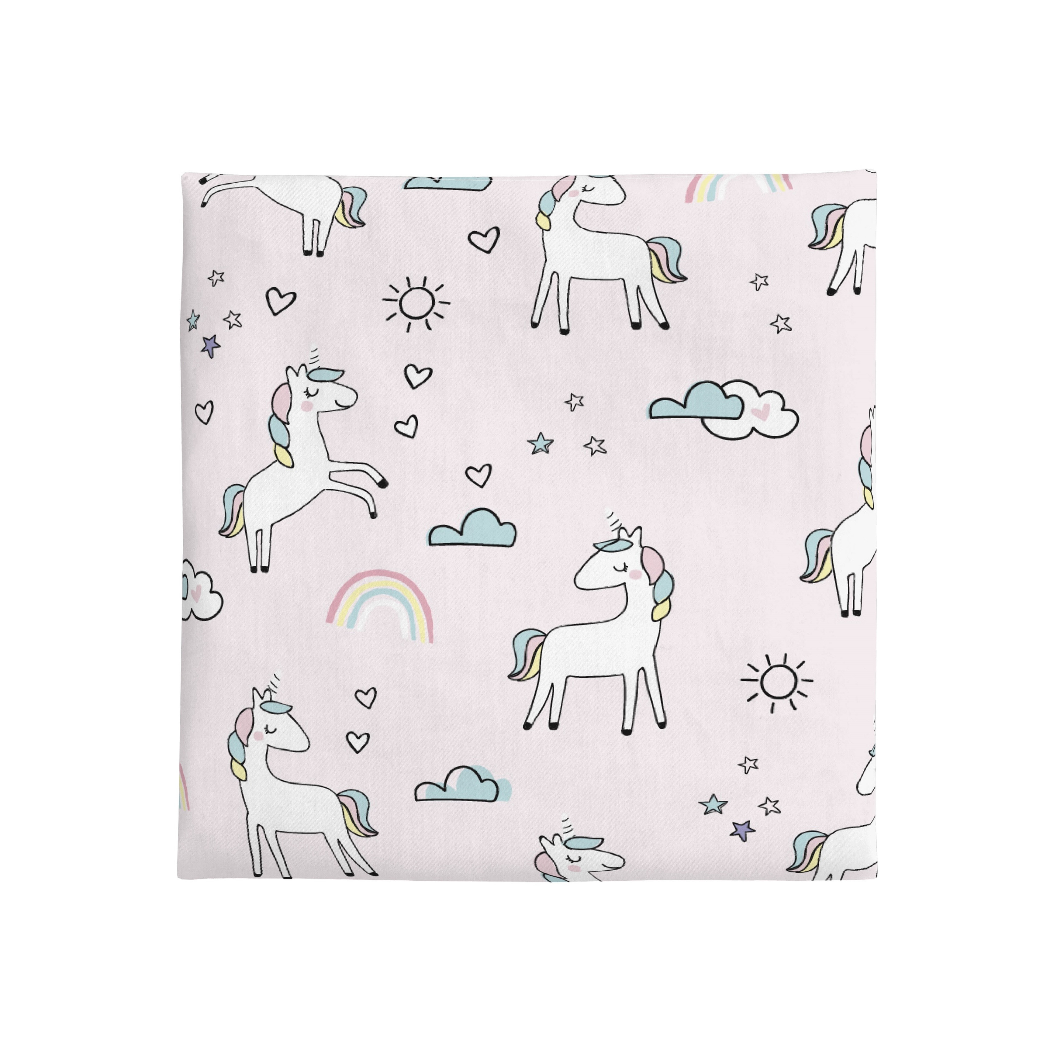 Unicorn mini crib bedding clearance