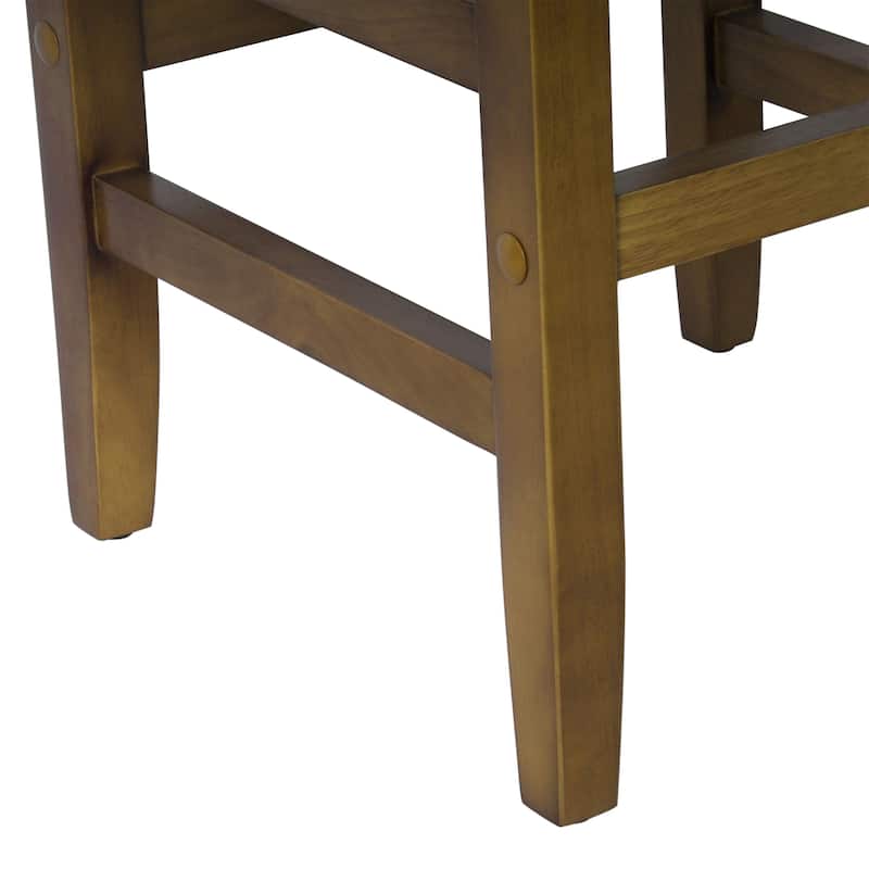 HomePop Square Counter Stool
