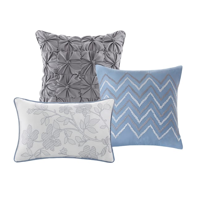Madison Park Piper Reversible 6-piece Coverlet Set