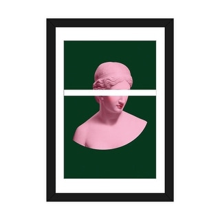 iCanvas "Ancient Greek Woman Pink And Green" by Grace Digital Art Co ...