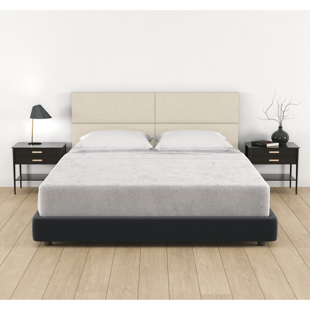 Jaxx Panelist Modern Padded Headboard - Set of 4 Wall Mounted Panels