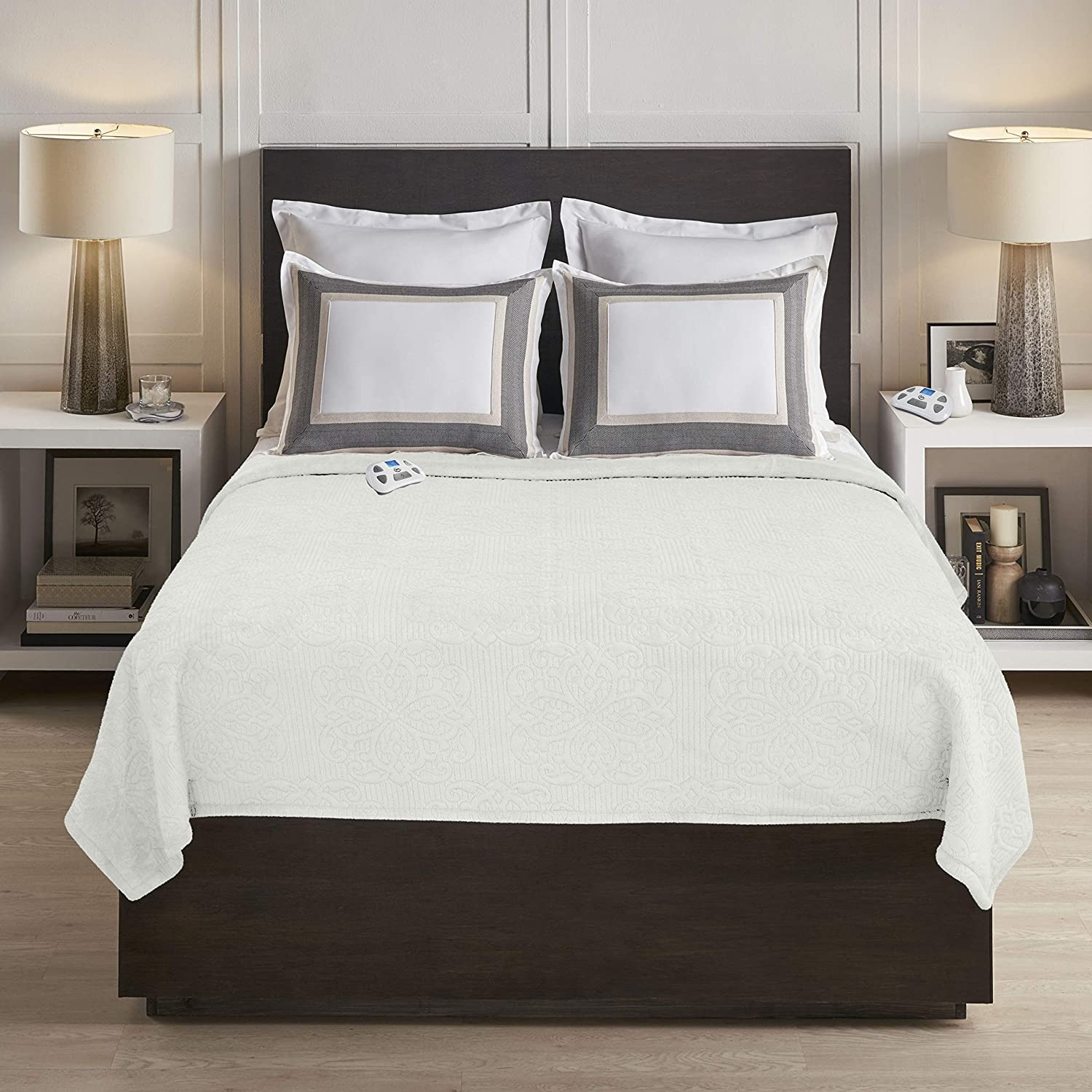 Serta 3d pinsonic electric heated warming blanket store