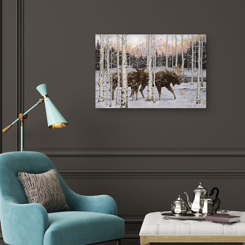Forest Twilight by Jeff Tift Canvas Art Print