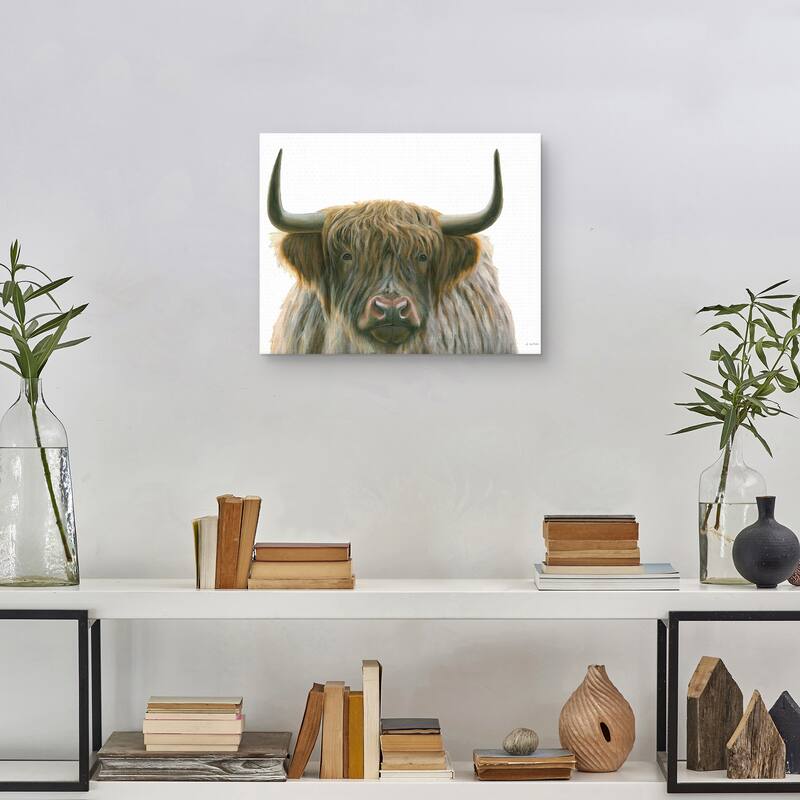 Highlander by James Wiens Canvas Art Print