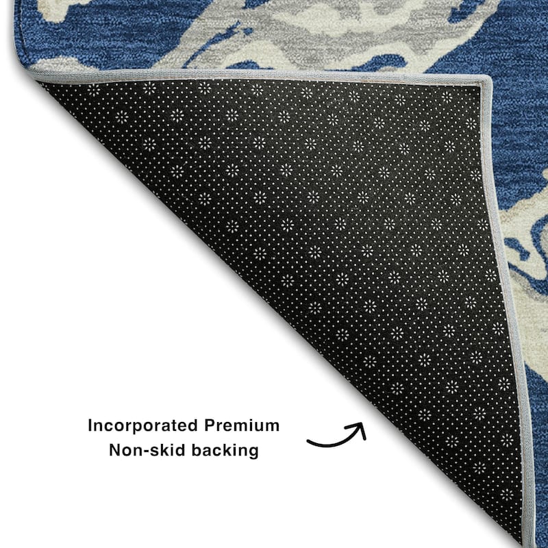 Premium Washable Super Soft Abstract Thrust Mayfield Rug