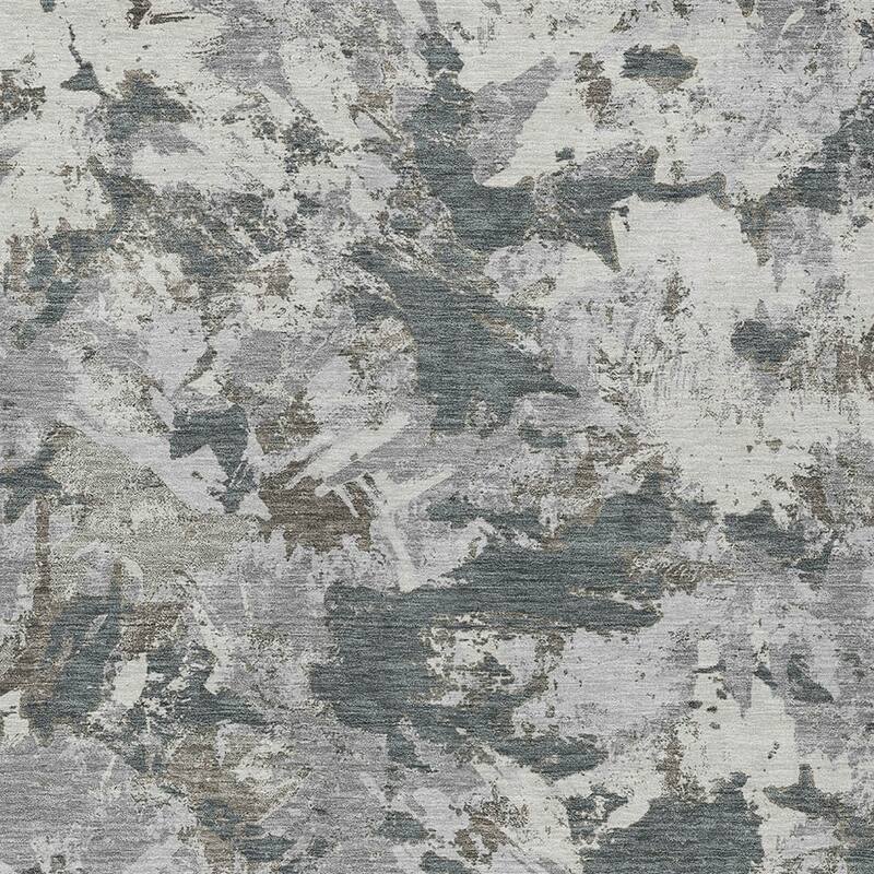 HomeRoots Floral Transitional Rectangle Outdoor Rug