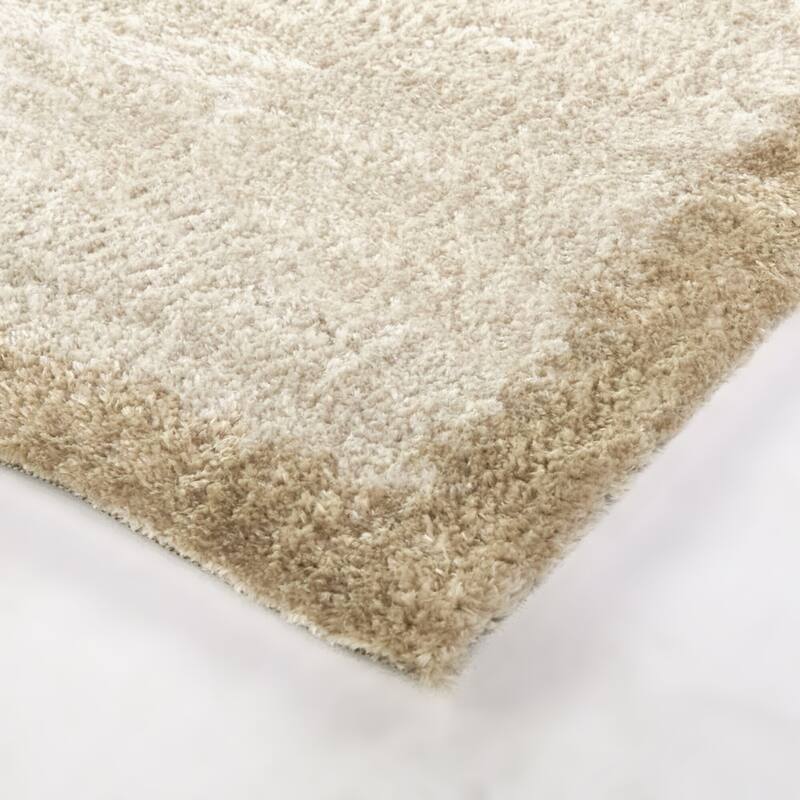 Alton Solid Border Area Rug