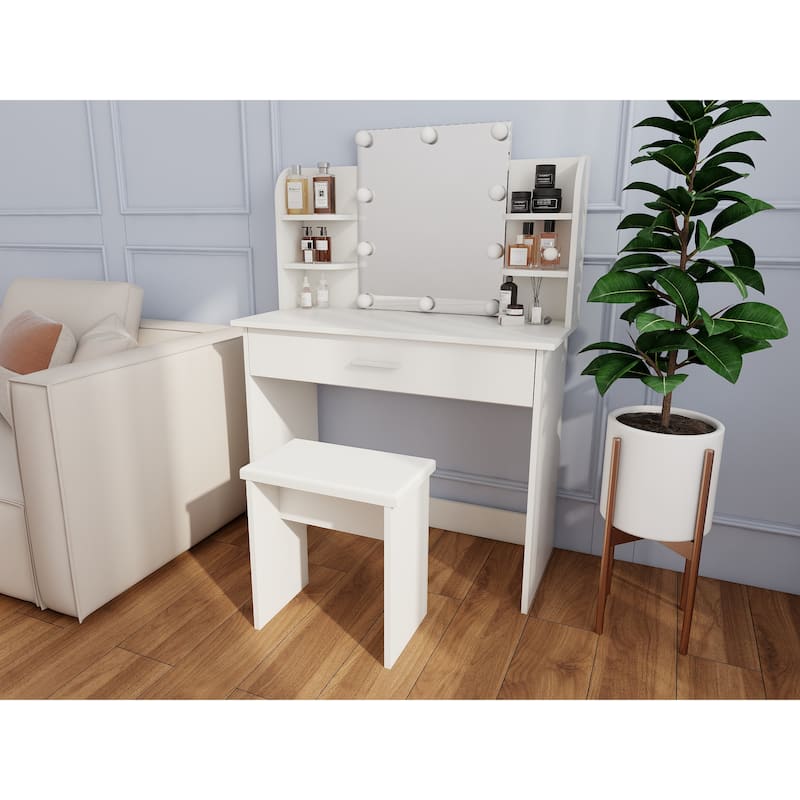 One drawer dresser table