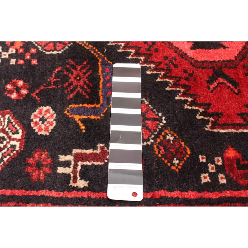 ECARPETGALLERY Hand-knotted Konya Anatolian Black Wool Rug - 4'6 x 7'2