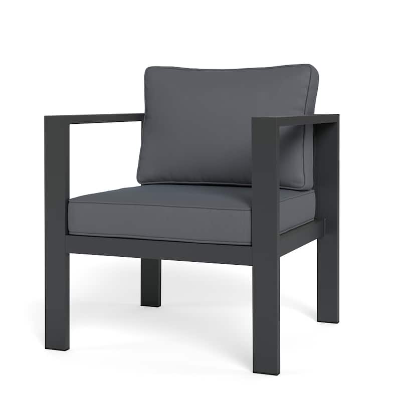 Lakeview Aluminum Outdoor Club Chair with Cushions