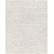 preview thumbnail 16 of 31, Livabliss Franklin Cotton/ Leather Area Rug Grey - 8' x 10'