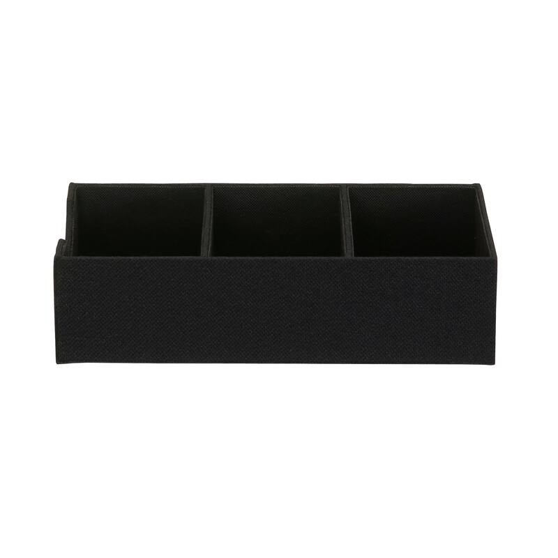 Household Essentials 3-Compartment Drawer Organizers