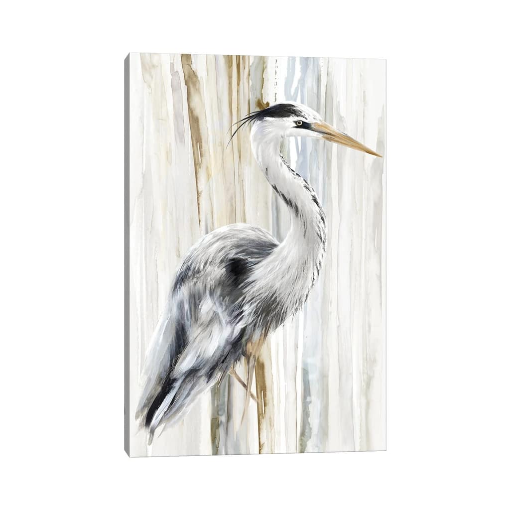 iCanvas "River Heron I" by Eva Watts Canvas Print