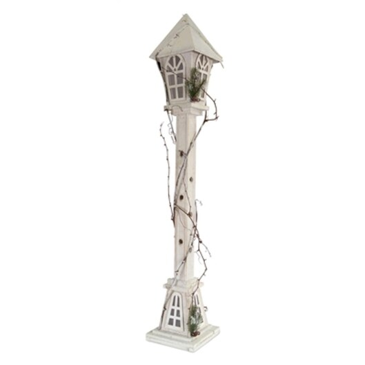 Shop Pack Of 2 Pre Lit Birdhouse With Artificial Pine And Twigs
