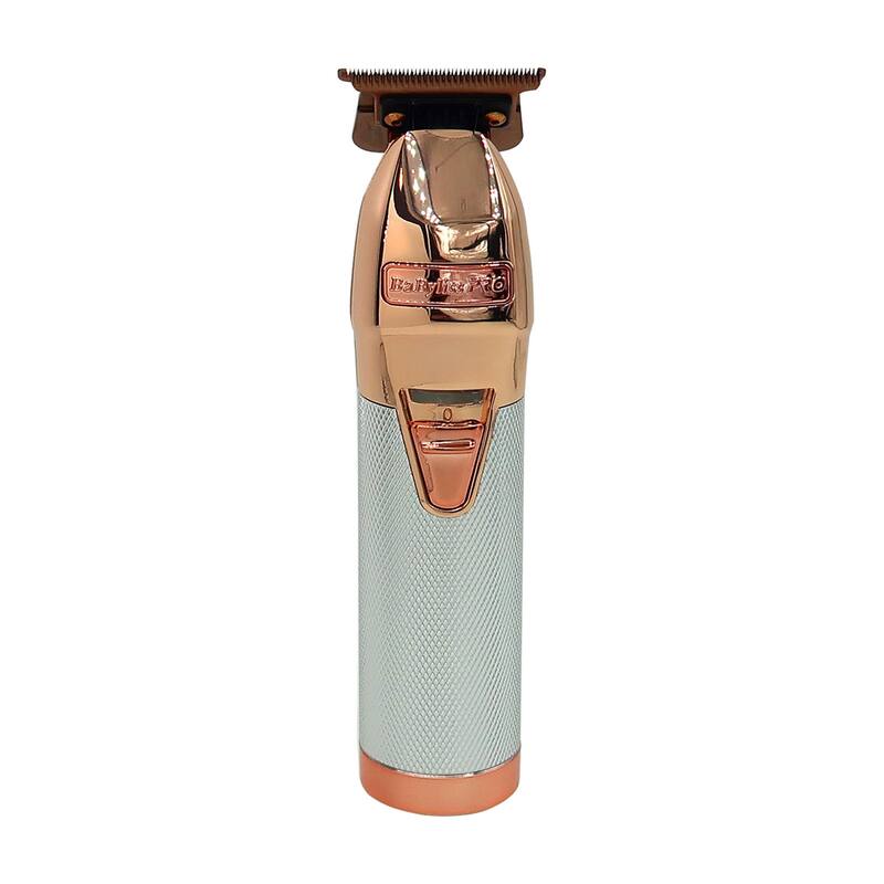 BaByliss Pro ROSEFX+ Cord/Cordless Lithium Outlining Trimmer Rose Gold FX787NRG + FX707RG2 Replacement Deep Tooth T-Blade 2.0MM