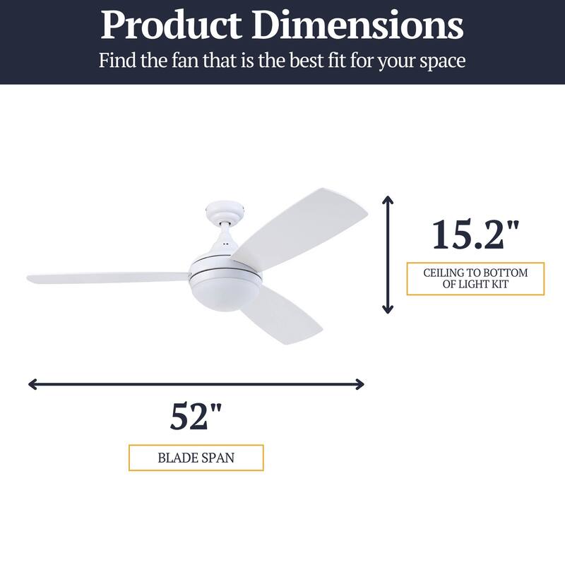 Porch & Den Nebeker 52-inch LED Ceiling Fan with Remote Control
