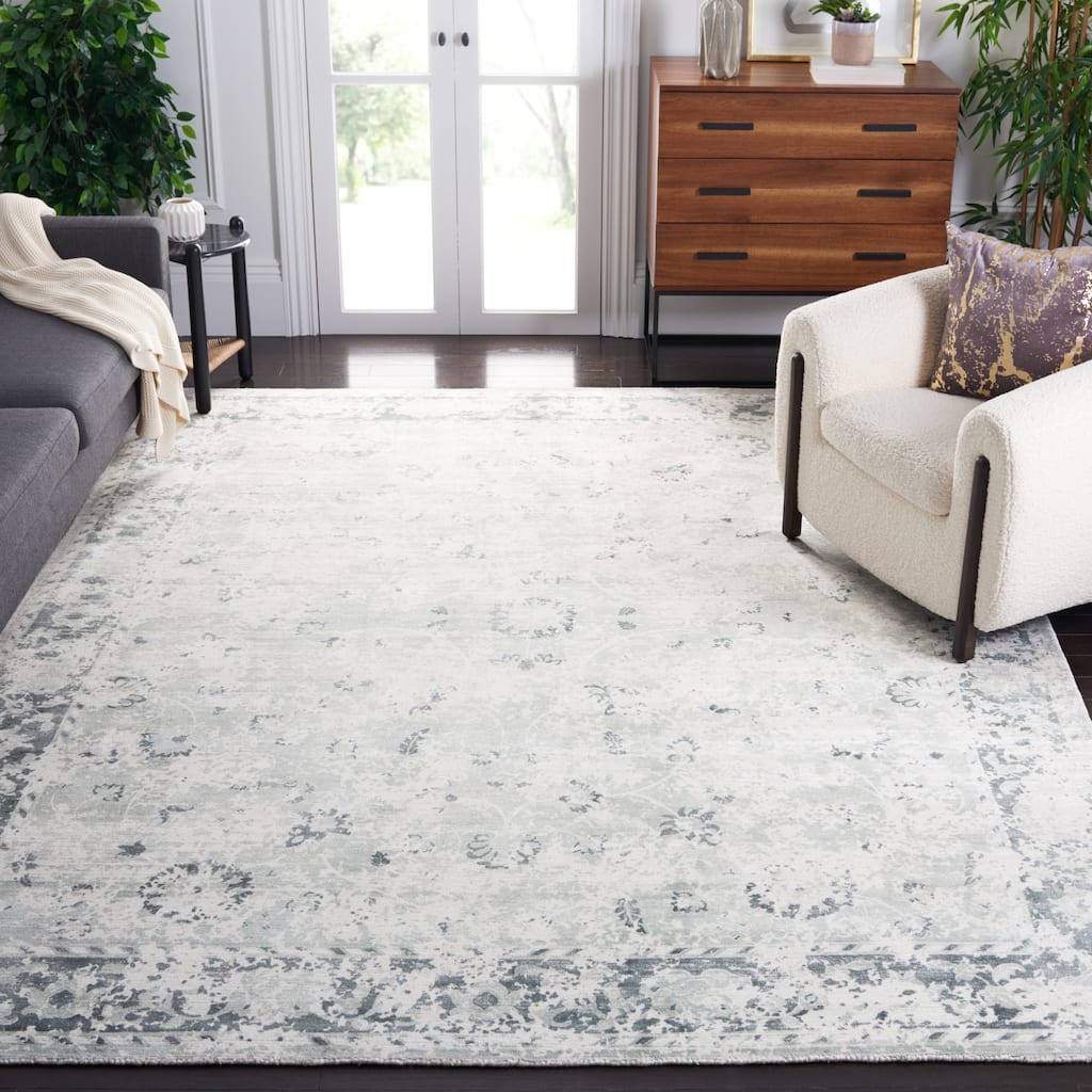 SAFAVIEH Handmade Mirage Trinh Modern Abstract Viscose Rug