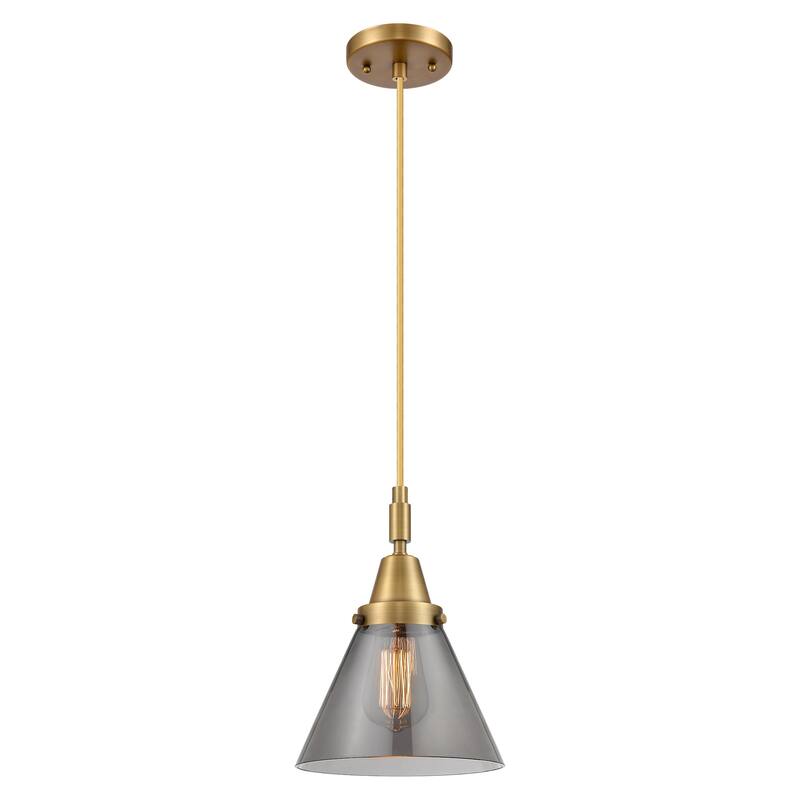 Innovations Lighting 447-1P-G43 Cone 8" Wide Mini Pendant with Light