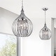 preview thumbnail 1 of 4, Acatia 3-light Chrome Foyer Pendant