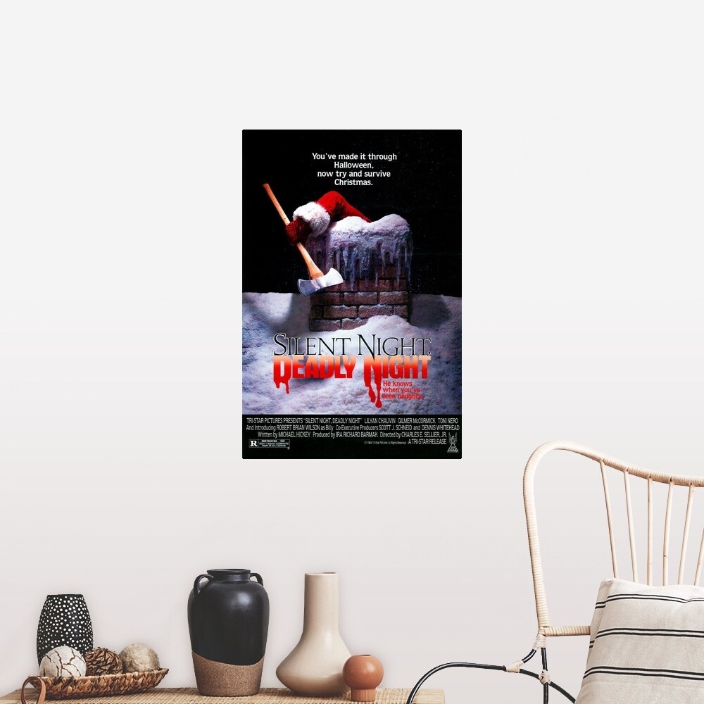 Silent Night Deadly Night 1984 Poster Print Overstock 24131263