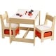 preview thumbnail 8 of 6, Kids Activity Table Set, Kids Table and Chair