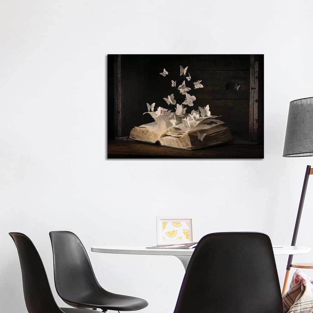 iCanvas "Lepidopterology" by Heather Bonadio Canvas Print