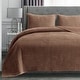 preview thumbnail 9 of 180, Wonderful Velvet 3 Piece Quilt Set