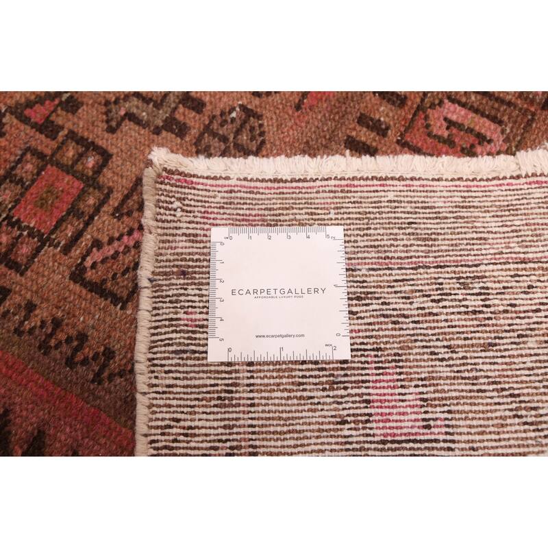 ECARPETGALLERY Hand-knotted Antalya Vintage Brown Wool Rug - 5'0 x 7'10