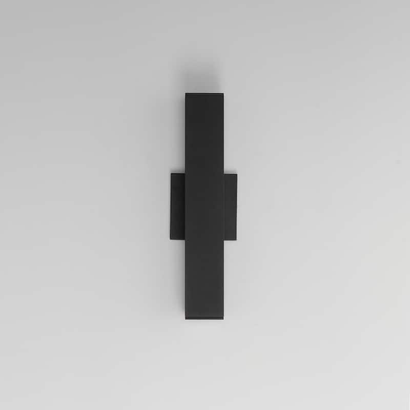 Maxim 86423 Culvert 2 Light 15" Tall LED Outdoor Wall Sconce