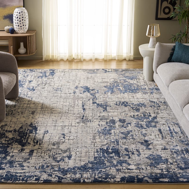 SAFAVIEH Meadow Heidegret Modern Abstract Rug