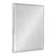 preview thumbnail 72 of 116, Rhodes Framed Decorative Wall Mirror 18.75x24.75 - Silver