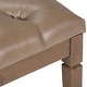 preview thumbnail 25 of 78, WYNDENHALL Hopewell 48 inch Wide Traditional Rectangle Ottoman Bench