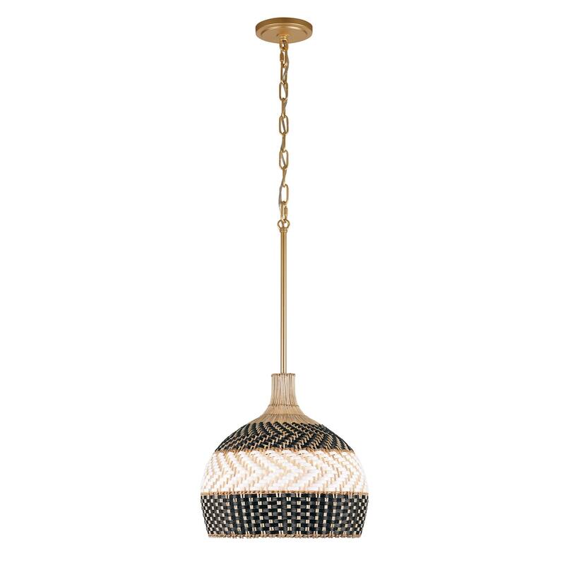 Crystorama Lighting Group ZAN-9003 Zanzibar 3 Light 14" Wide Pendant