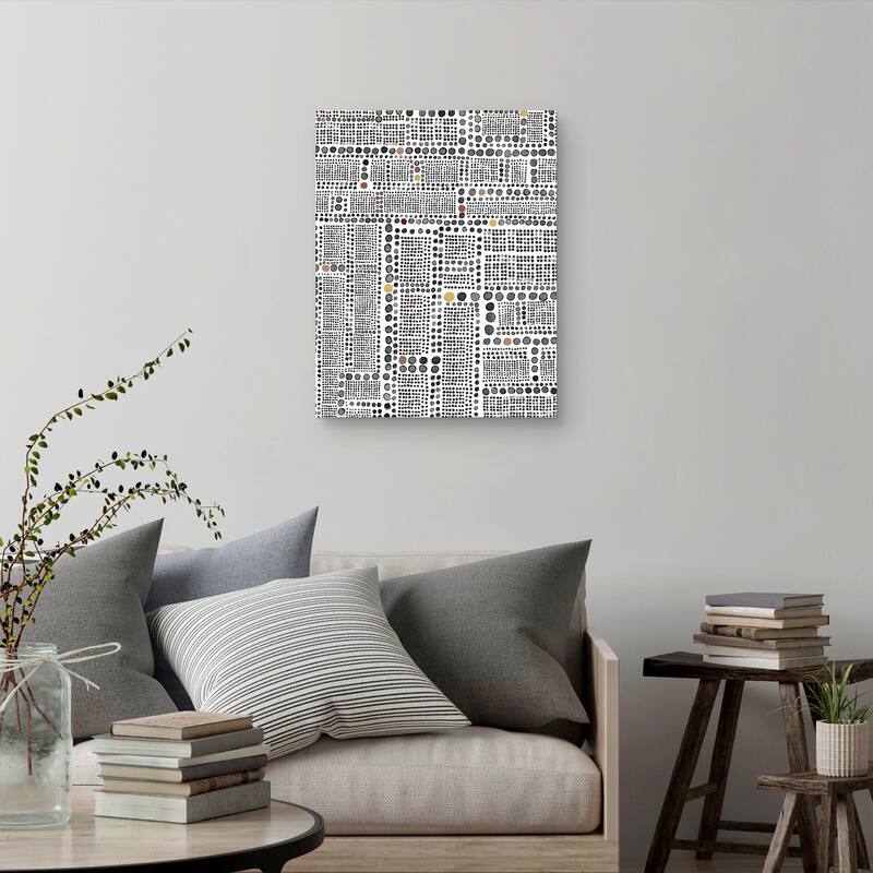 Basic Instincts I Color by Studio Arts Canvas Art Print