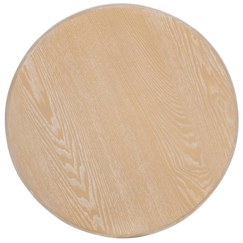 SAFAVIEH Barazi Round Top End Table, Fully Assembled - 20"W x 20"D x 19"H