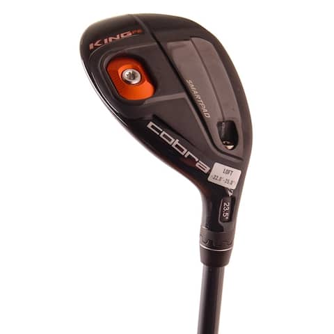 Hybrid Clubs Online At Our Best Single Golf Deals New Cobra King F6 Black Hybrid 4 5 Sder 77 R Flex Rh