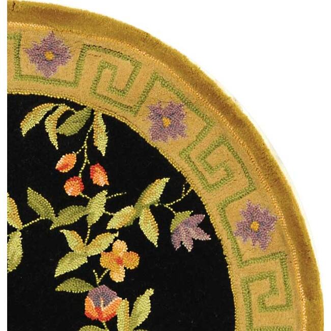 SAFAVIEH Handmade Berkeley Bice Botanical Wool Rug