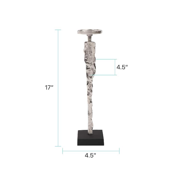 Abstract Figure Candle Holder Tall