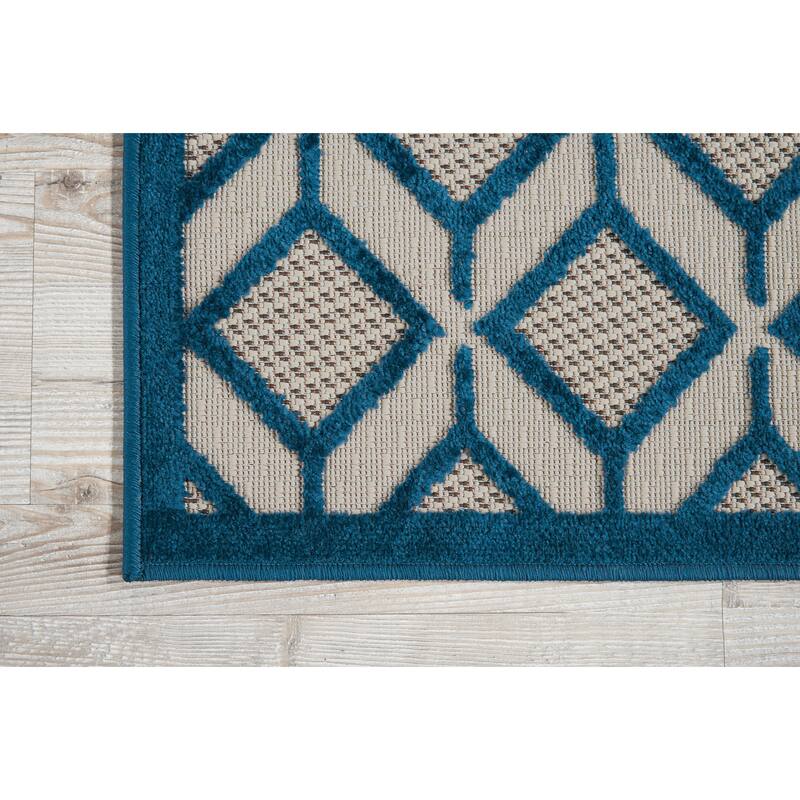 Nourison Aloha Geometric Indoor/Outdoor Area Rug