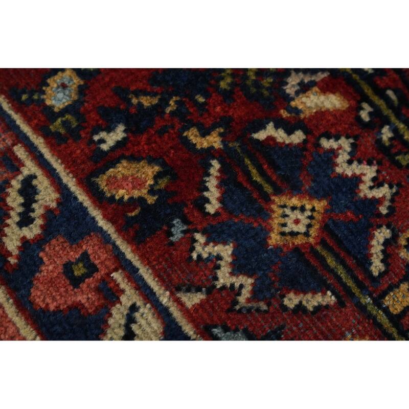 Hand Knotted Oriental 100% Wool Carpet Traditional Geometric Beige & Ivories Sultanabad Area Rug - 6' 4'' X 4' 0''