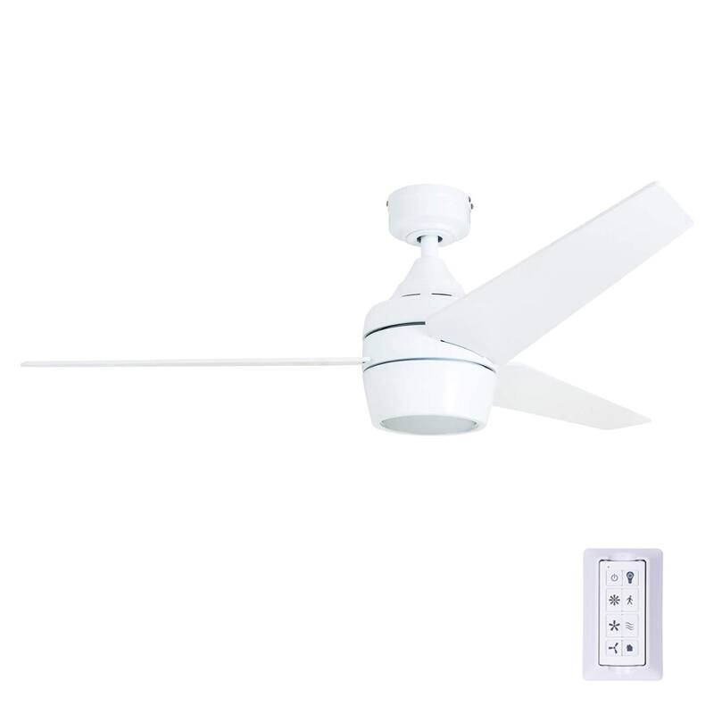 Honeywell Eamon White 52-inch LED Ceiling Fan with Remote Control