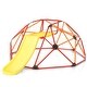 preview thumbnail 9 of 7, Gymax 8FT Climbing Dome w/ Slide Outdoor Kids Jungle Gym Dome Climber