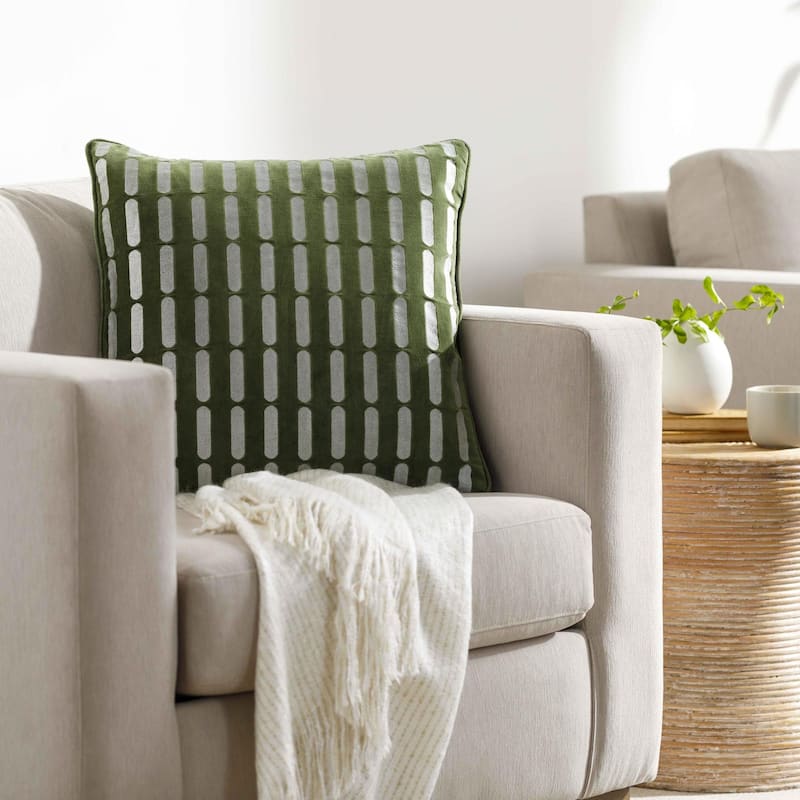 Caelan Geo Pattern Throw Pillow