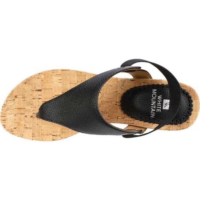 white mountain all glad wedge sandals